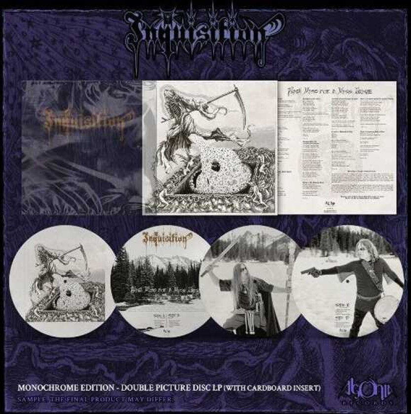 Inquisition Black Mass For A Mass Grave (Monochrome Edition) LP/Vinyl