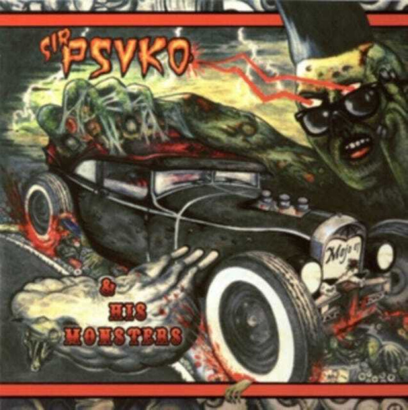 Sir Psyko & His Monsters Zombie Rock CD