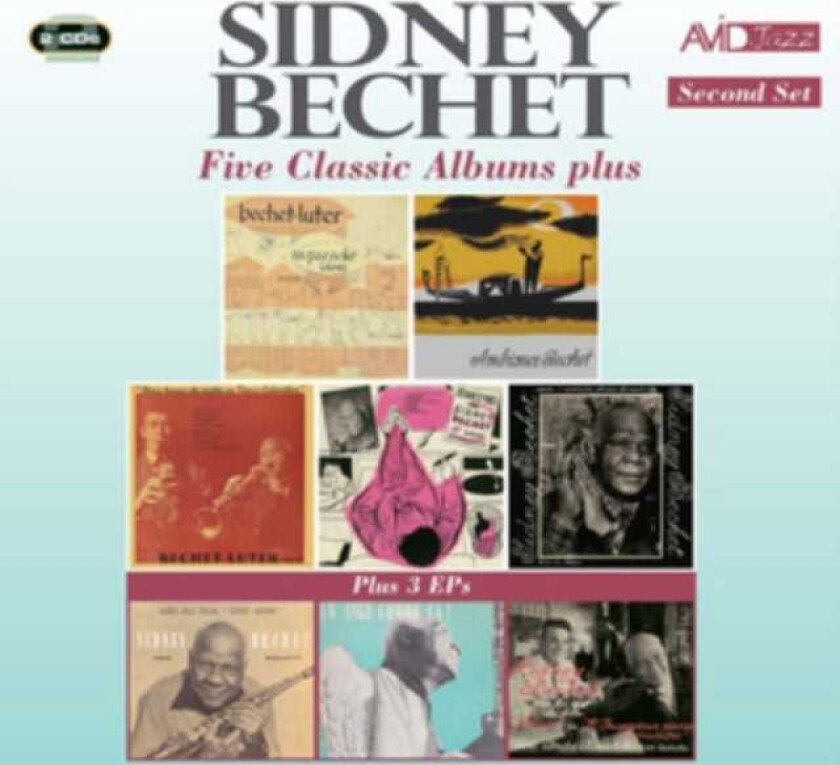 Sidney Bechet Five Classic Albums Plus CD
