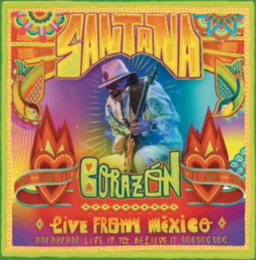 Santana Corazón Live From Mexico CD