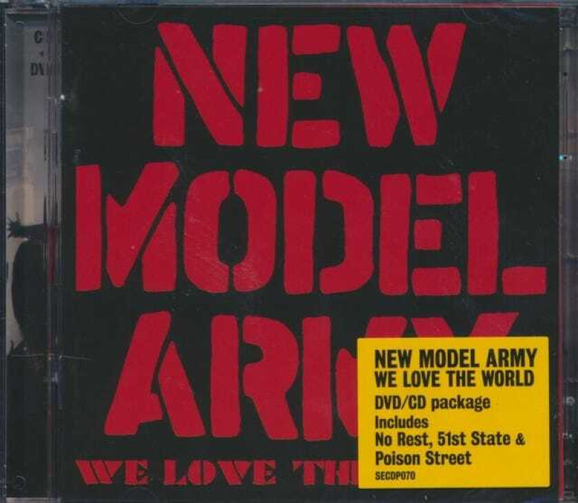 New Model Army  We Love The World  CD