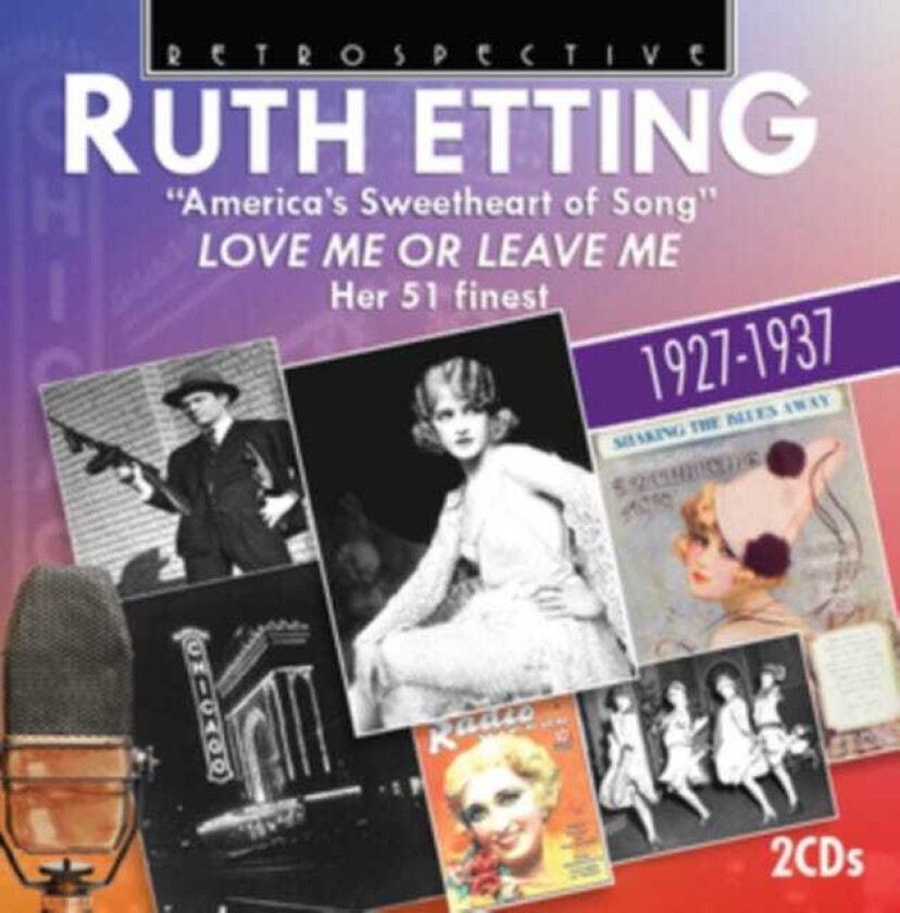 Ruth Etting America's Sweetheart Of Song CD
