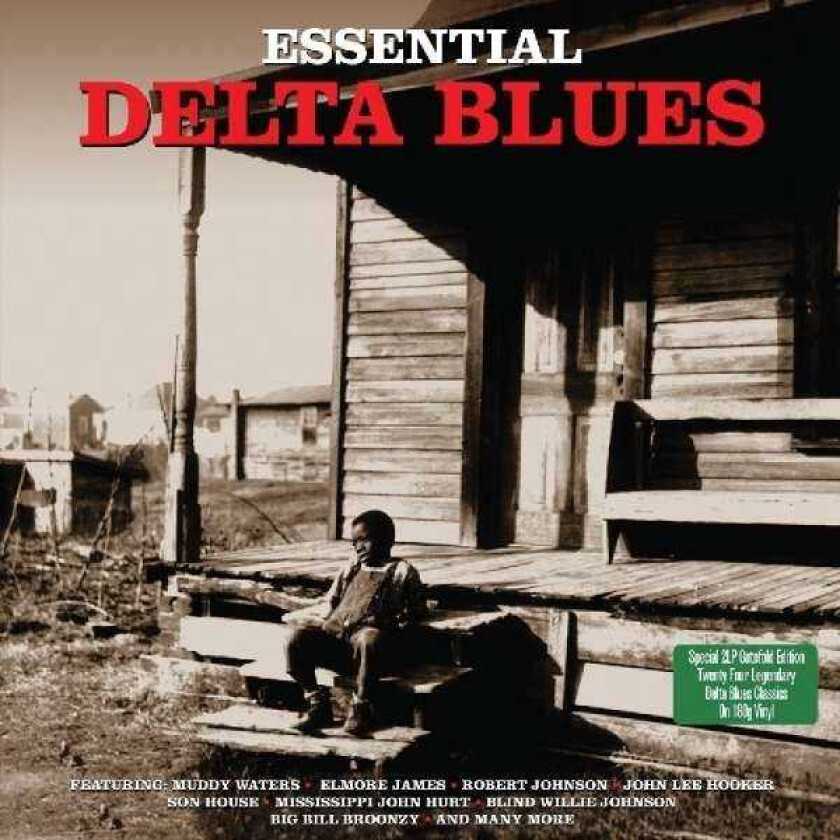 Diverse Artister Essential Delta Blues LP/Vinyl