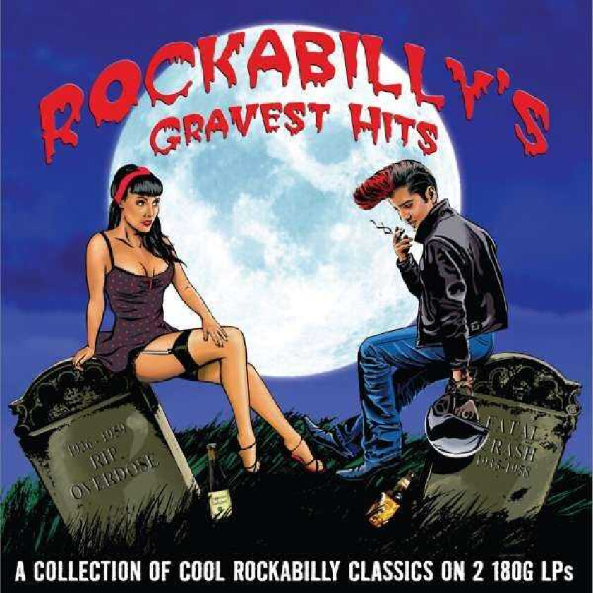 Diverse Artister Rockabilly's Gravest Hits LP/Vinyl