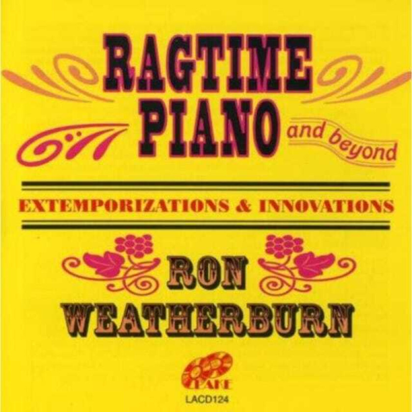 Ron Weatherburn  Ragtime Piano And Beyond  CD