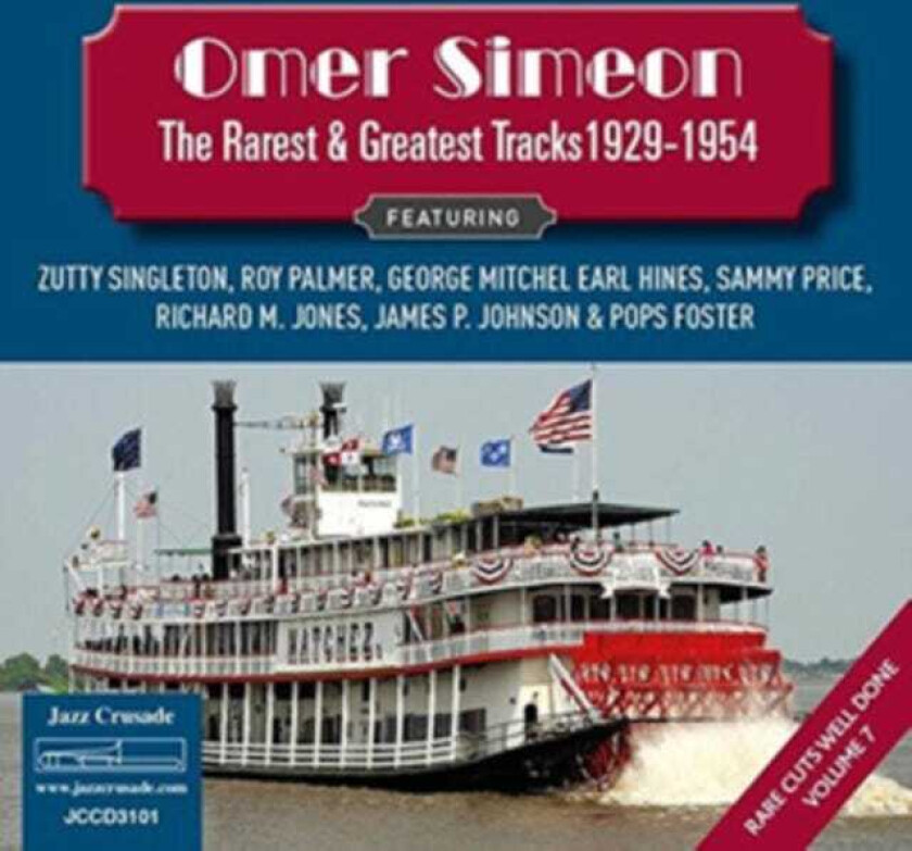 Omer Simeon The Rarest & Greatest Tracks 19291954 CD
