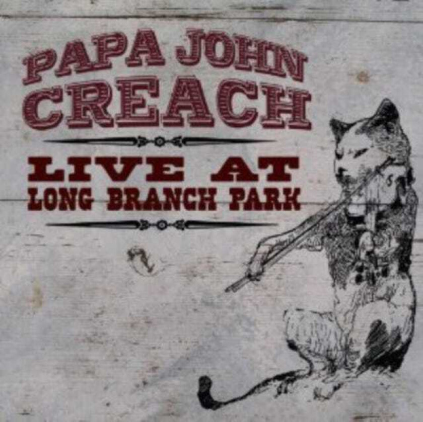 Papa John Creach Live At Long Branch Park CD