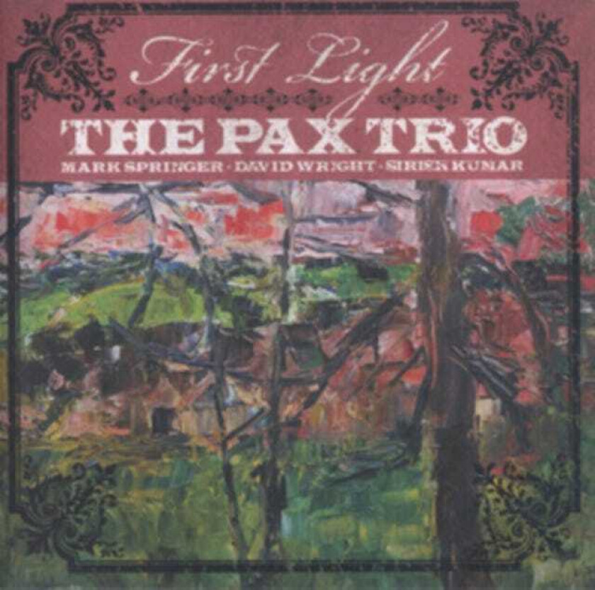 Pax Trio First Light CD
