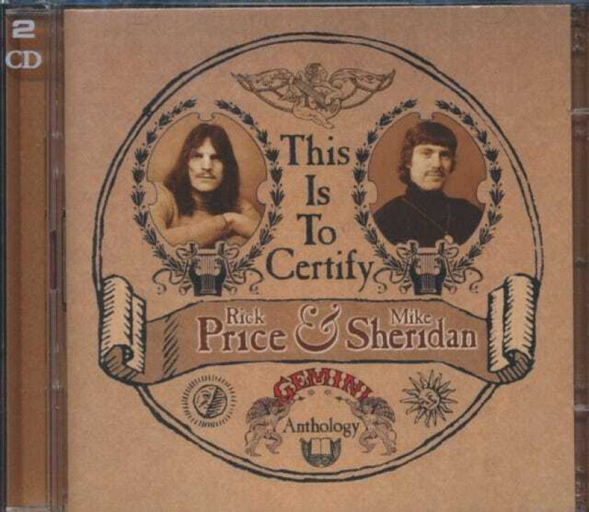 Mike Sheridan This Is To Certify Gemini Anthology CD