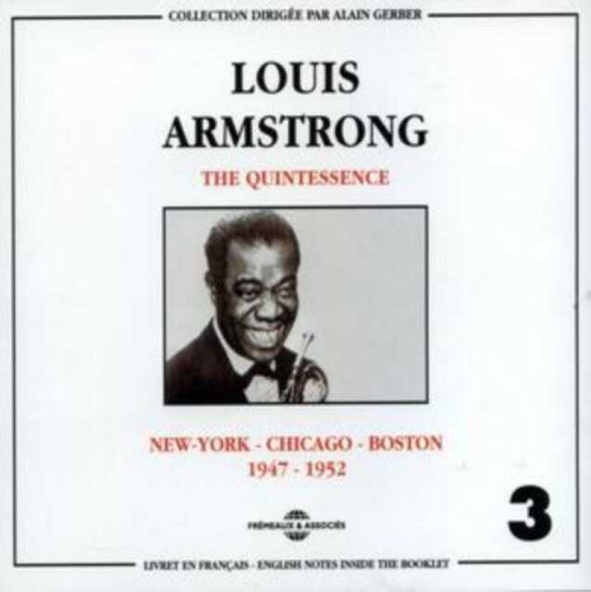 Louis Armstrong Quintessence The Vol. 3 CD