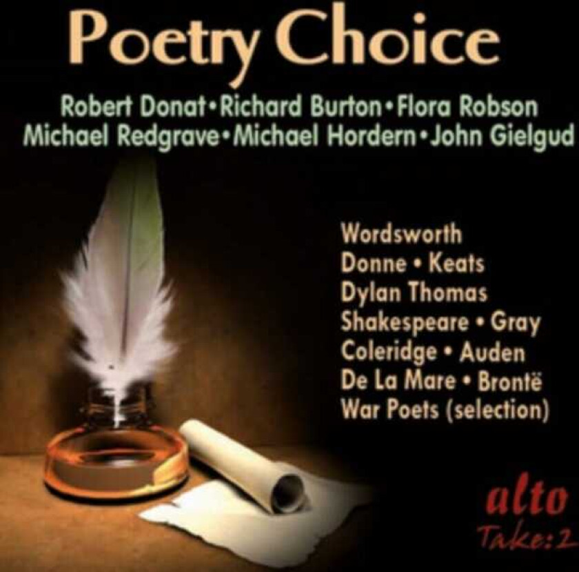 Michael Redgrave  Poetry Choice  CD