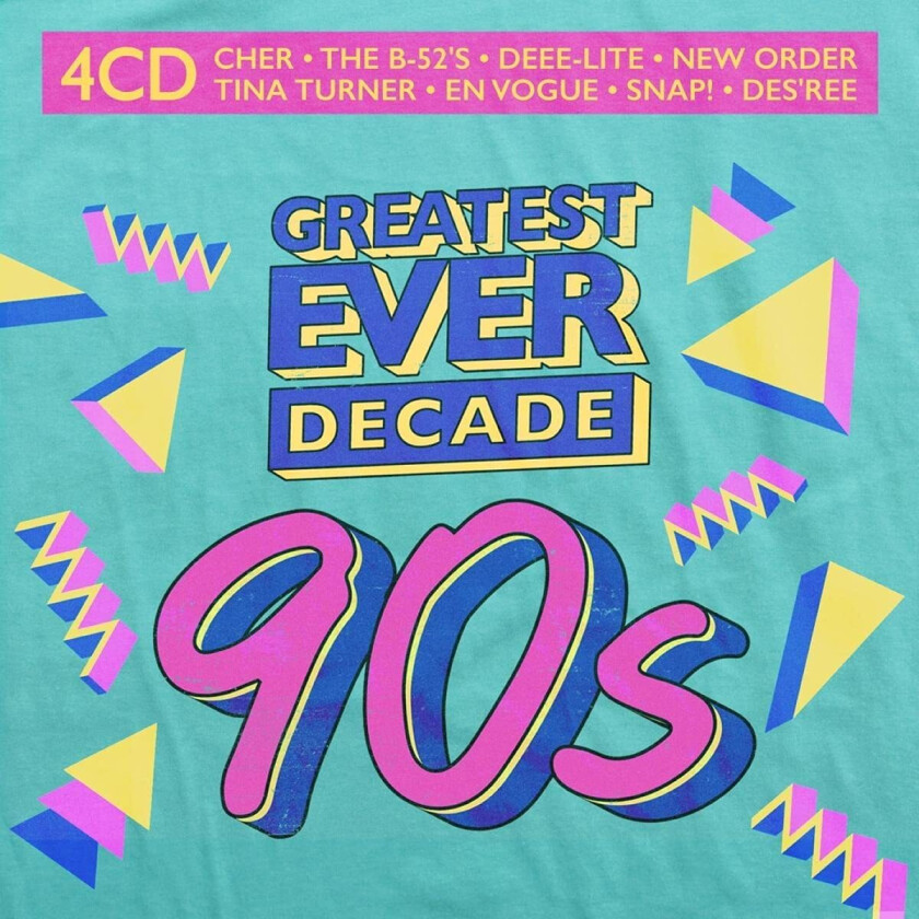 Diverse Artister Greatest Ever Decade 90s CD