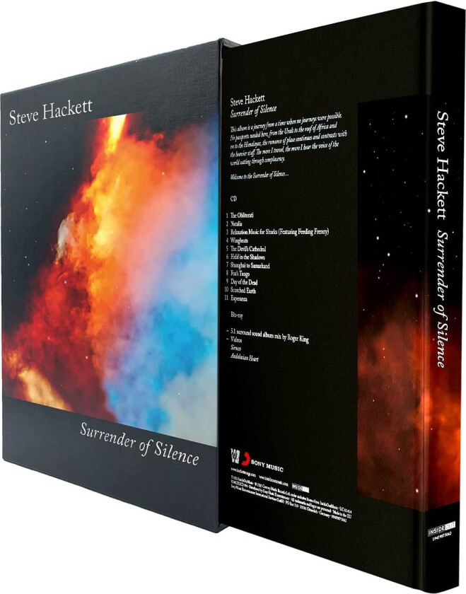 Steve Hackett Surrender Of Silence CD