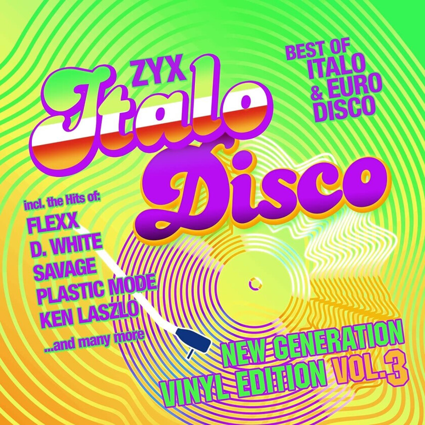 Diverse Artister Zyx Italo Disco New Generation LP/Vinyl