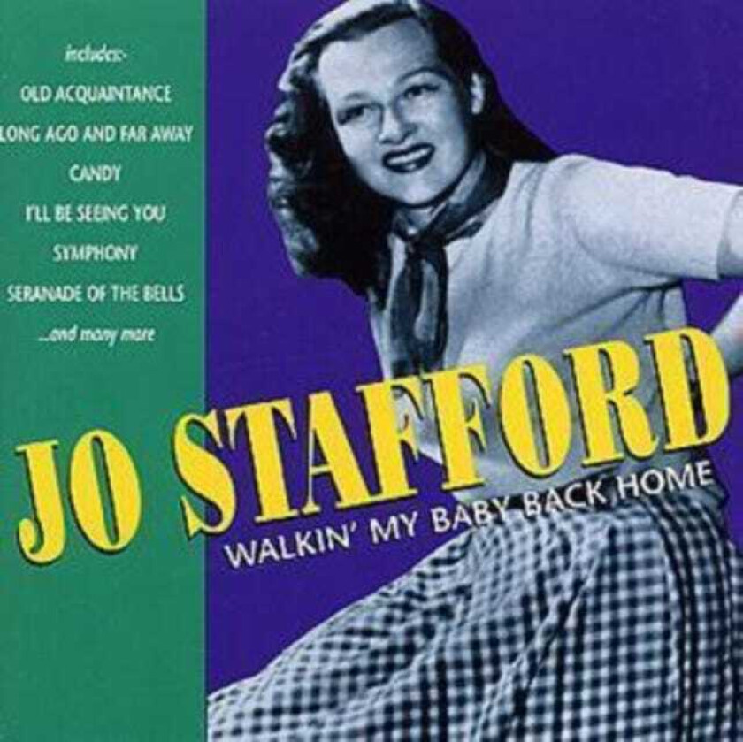 Jo Stafford Walkin' My Baby Back Home CD