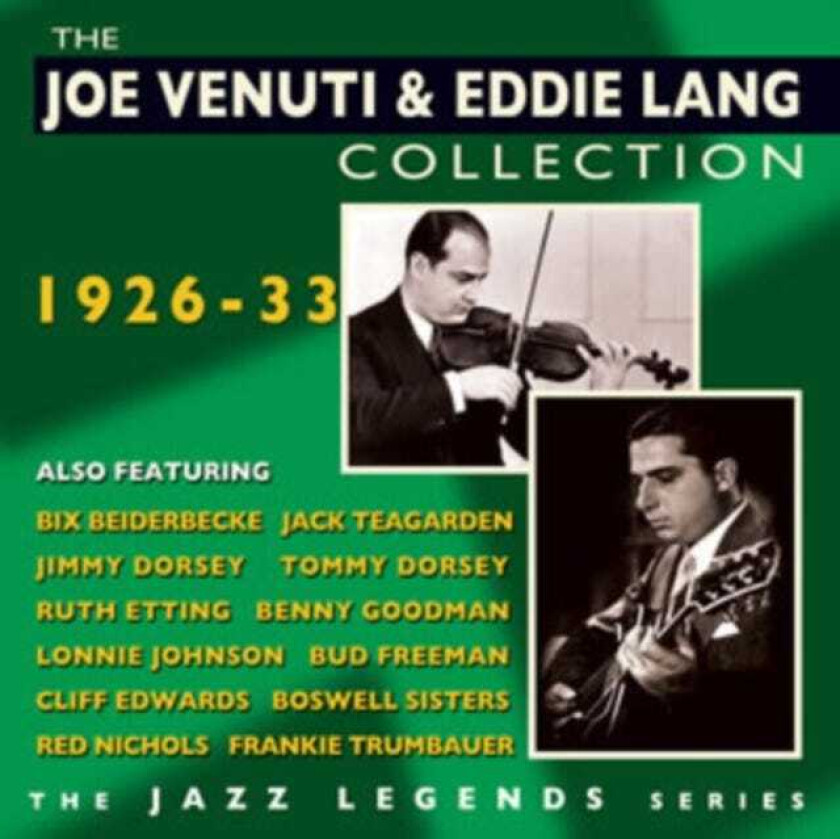 Joe Venuti, Eddie Lang  The Joe Venuti & Eddie Lang Collection  CD