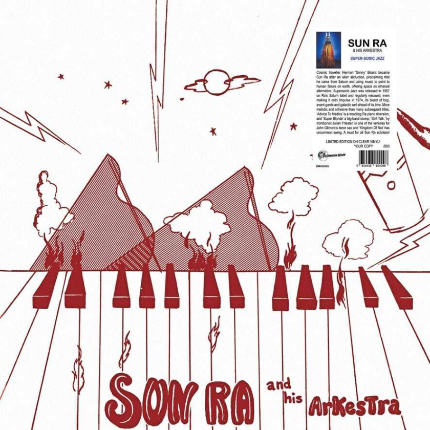 Sun Ra Super Sonic Jazz LP/Vinyl