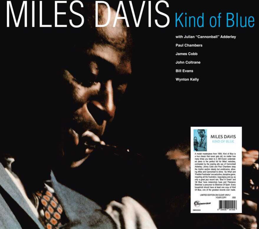 Miles Davis Kind Of Blue LP/Vinyl