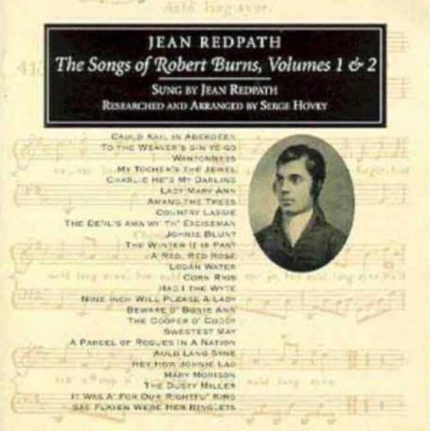 Jean Redpath  The Songs Of Robert Burns Vols 1 & 2  CD