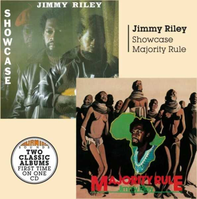 Jimmy Riley  Showcase/Majority Rule  CD