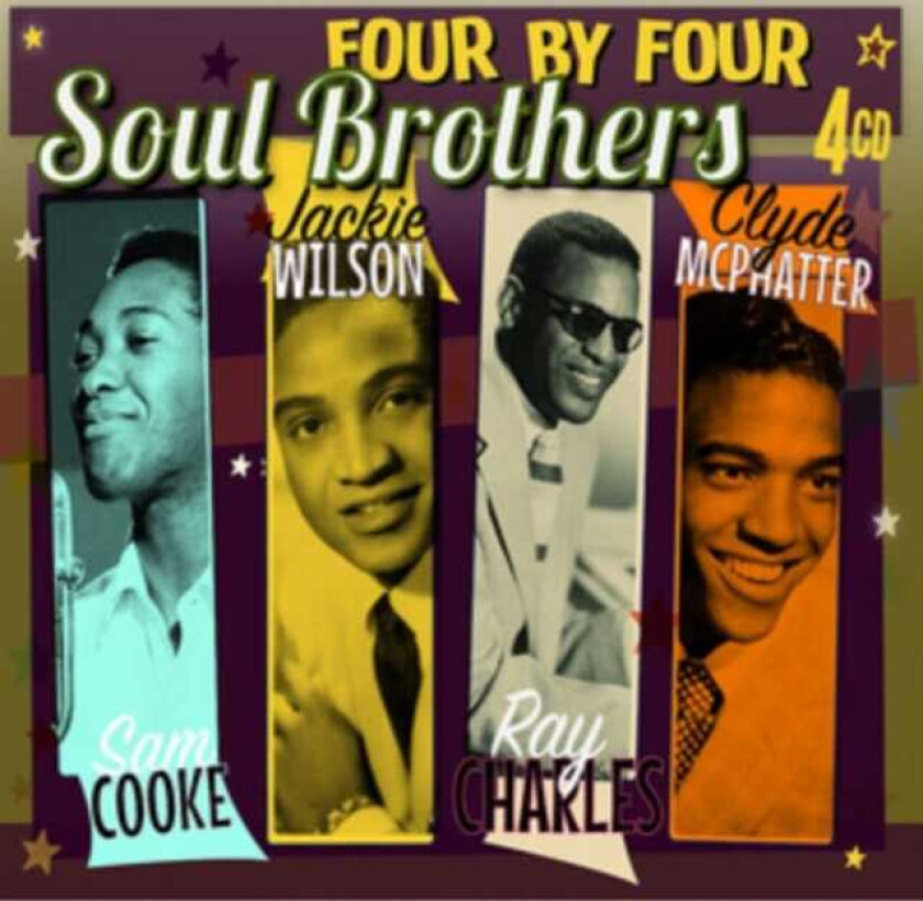 Jackie Wilson, Clyde McPhatter, Ray Charles, Sam Cooke Soul Brothers CD