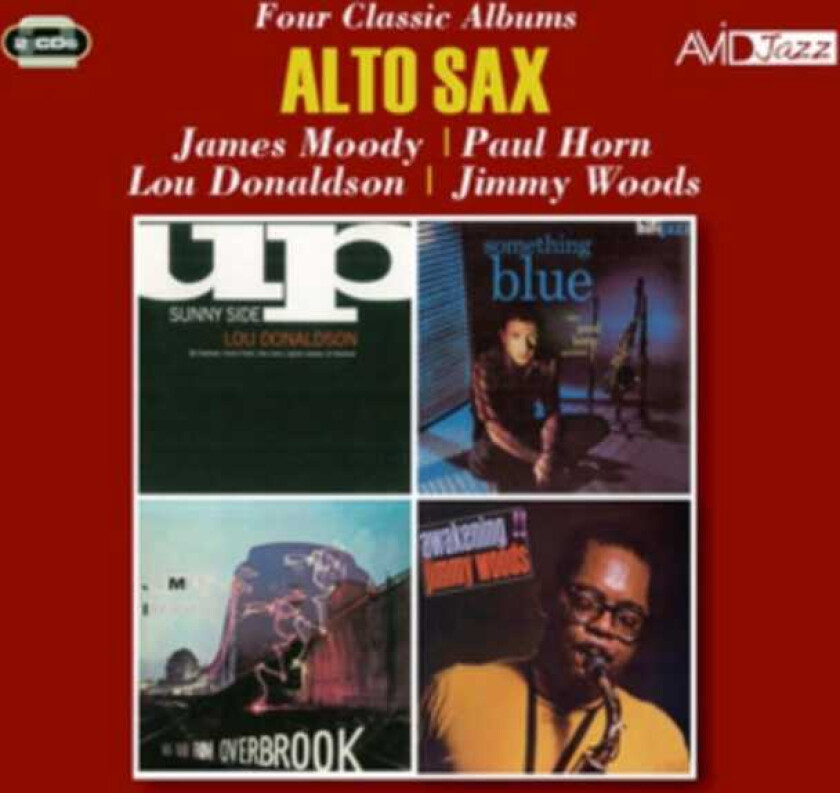 James Moody, Paul Horn, Lou Donaldson, Jimmy Woods Four Classic Albums CD