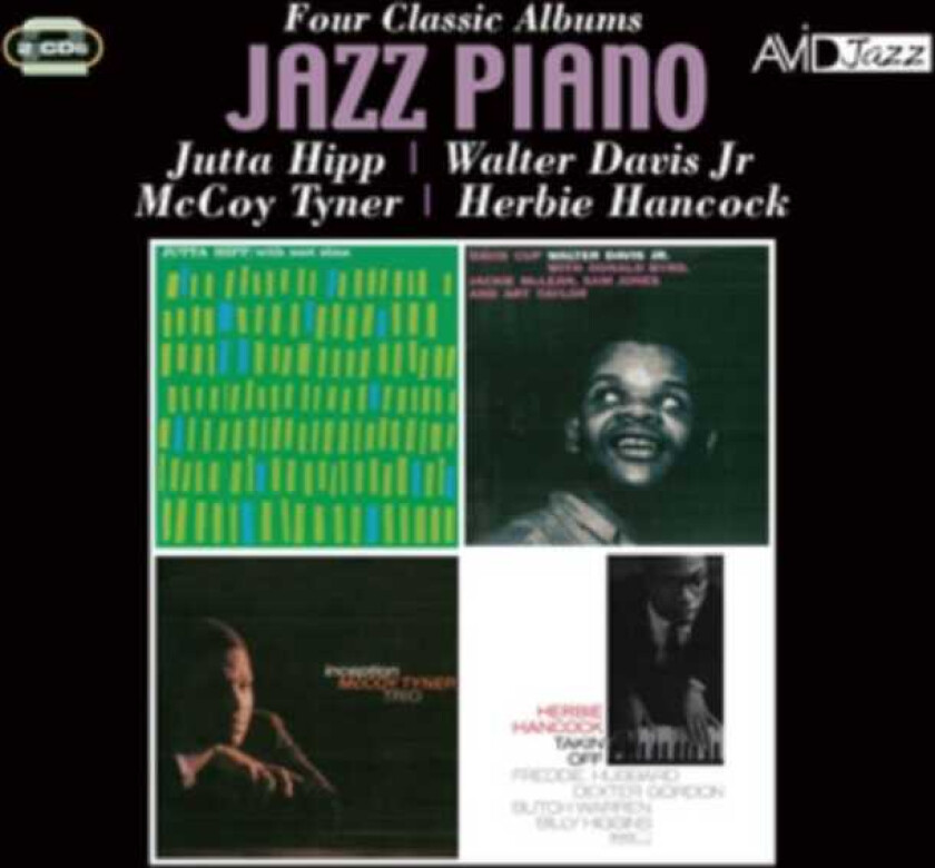 Jutta Hipp, Walter Davis Jr., McCoy Tyner, Herbie Hancock Four Classic Albums CD