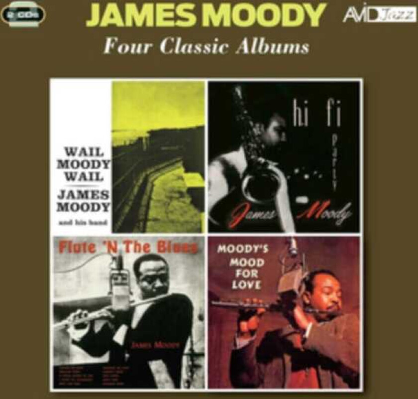 James Moody Four Classic Albums CD