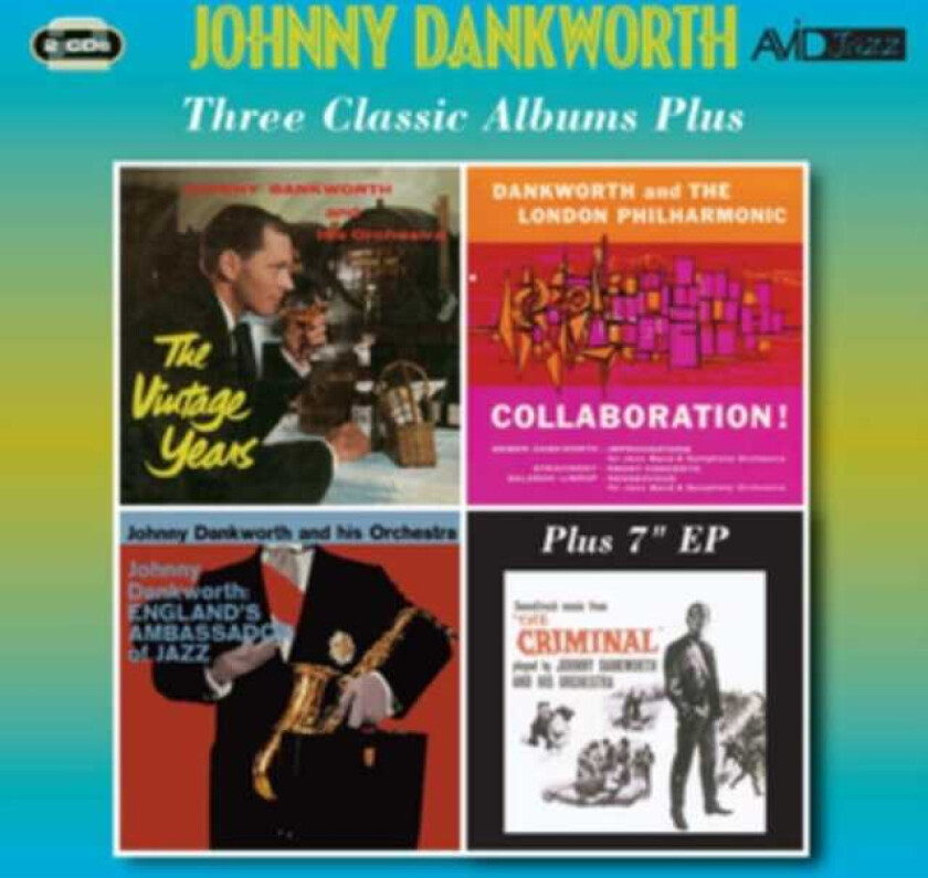 Johnny Dankworth Three Classic Albums Plus CD