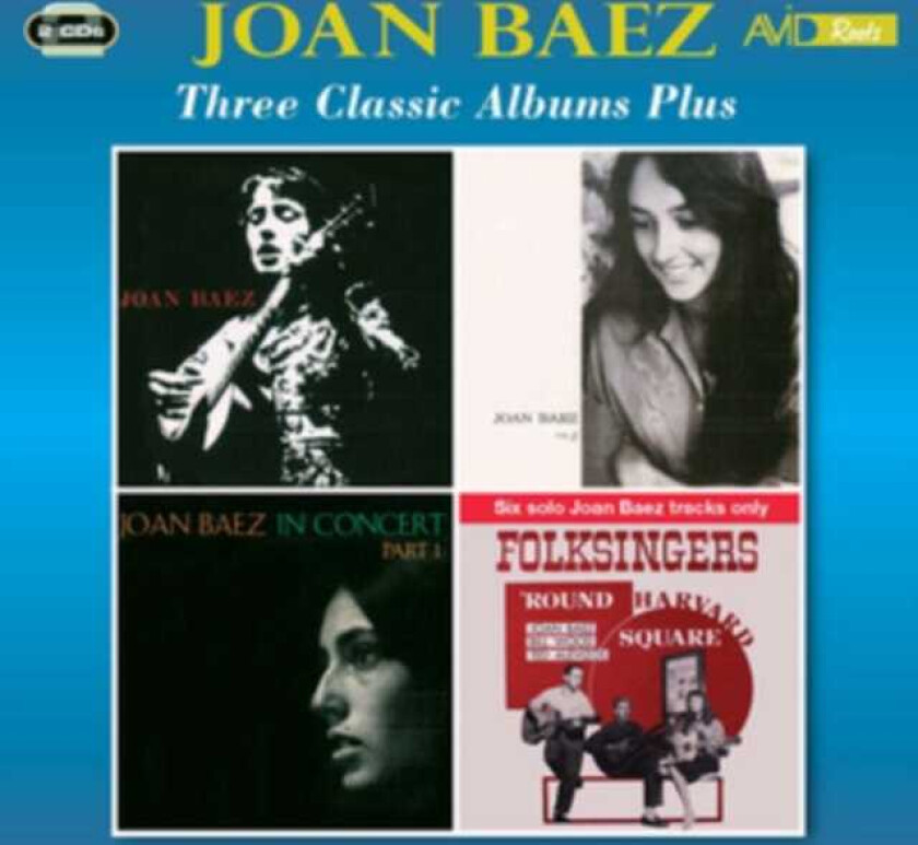 Joan Baez Three Classic Albums Plus CD