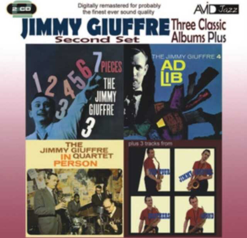 Jimmy Giuffre Three Classic Albums Plus CD