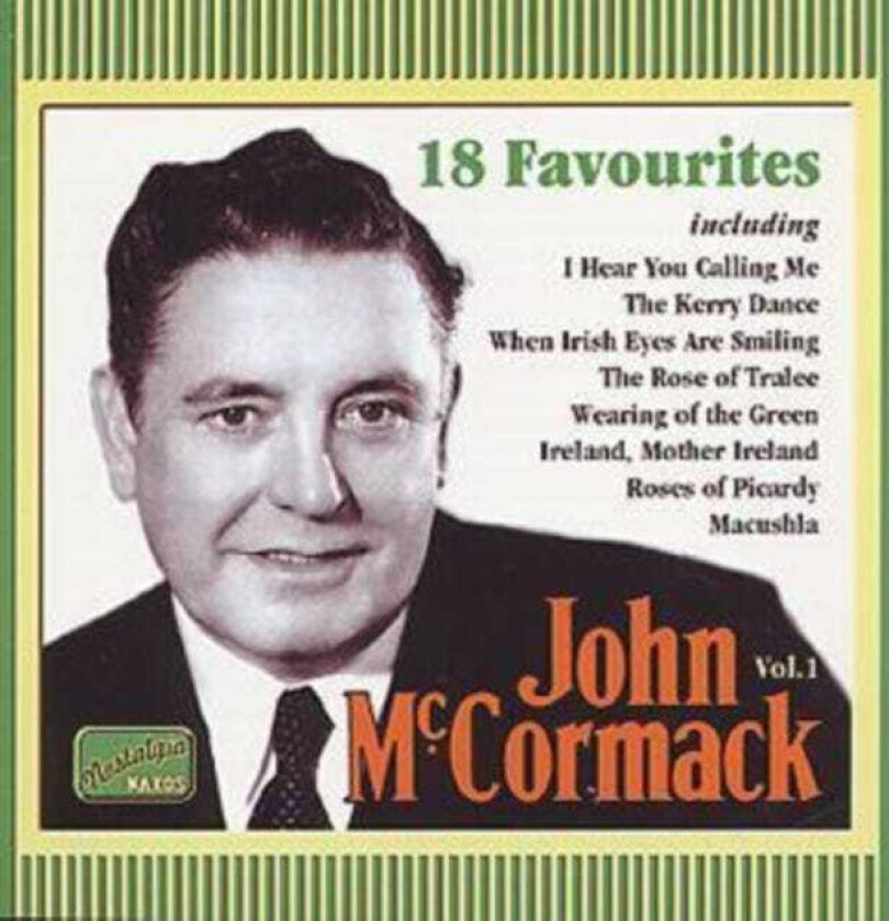 John McCormack John Mccormack Vol.1 Favourites CD