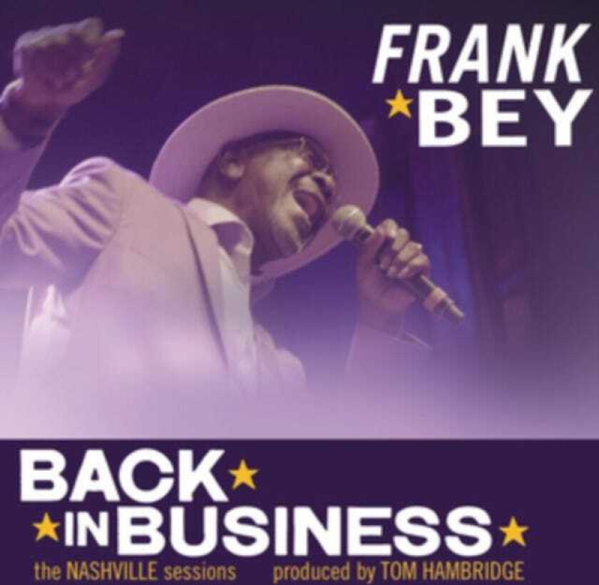 Frank Bey Back In Business CD