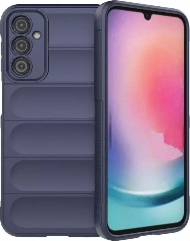 Samsung Galaxy A24 Fleksibelt Plastdeksel - Mørke Blå