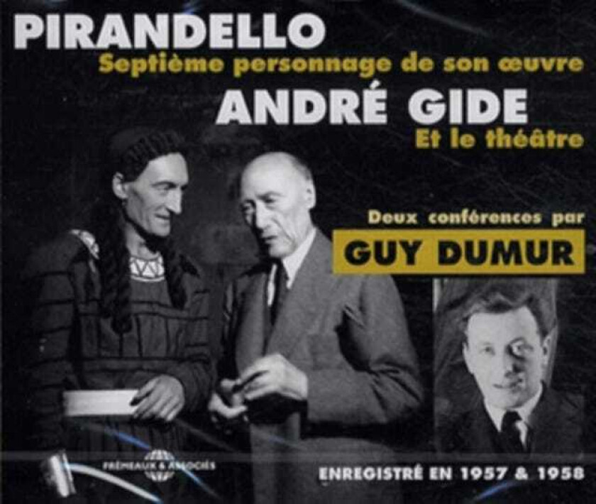 Guy Dumur Pirandello & Andre Gide CD
