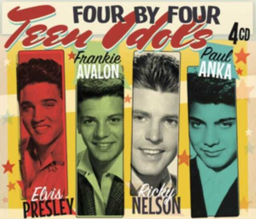 Elvis Presley, Frankie Avalon, Ricky Nelson, Paul Anka  Teen Idols  CD