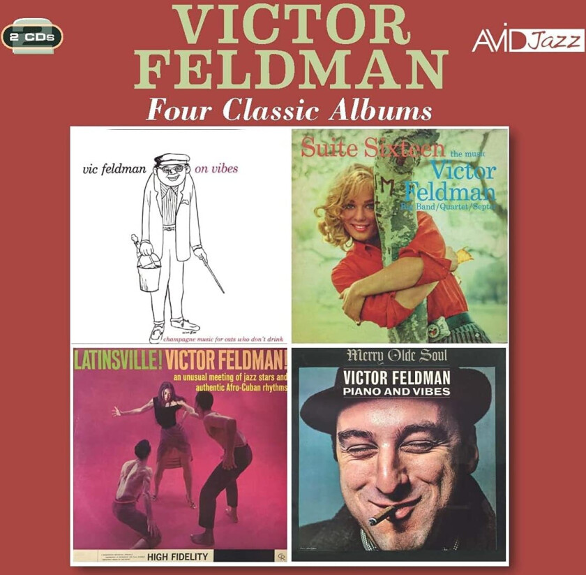 Victor Feldman Four Classic Albums CD