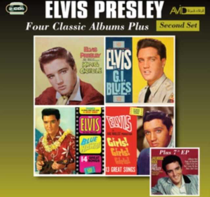 Elvis Presley  Four Classic Albums Plus  CD