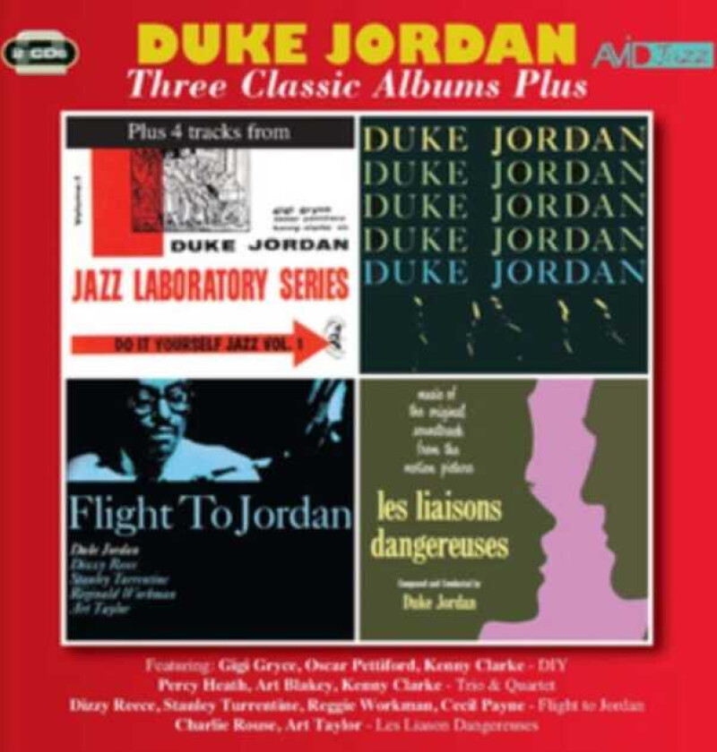 Duke Jordan Three Classic Albums Plus CD