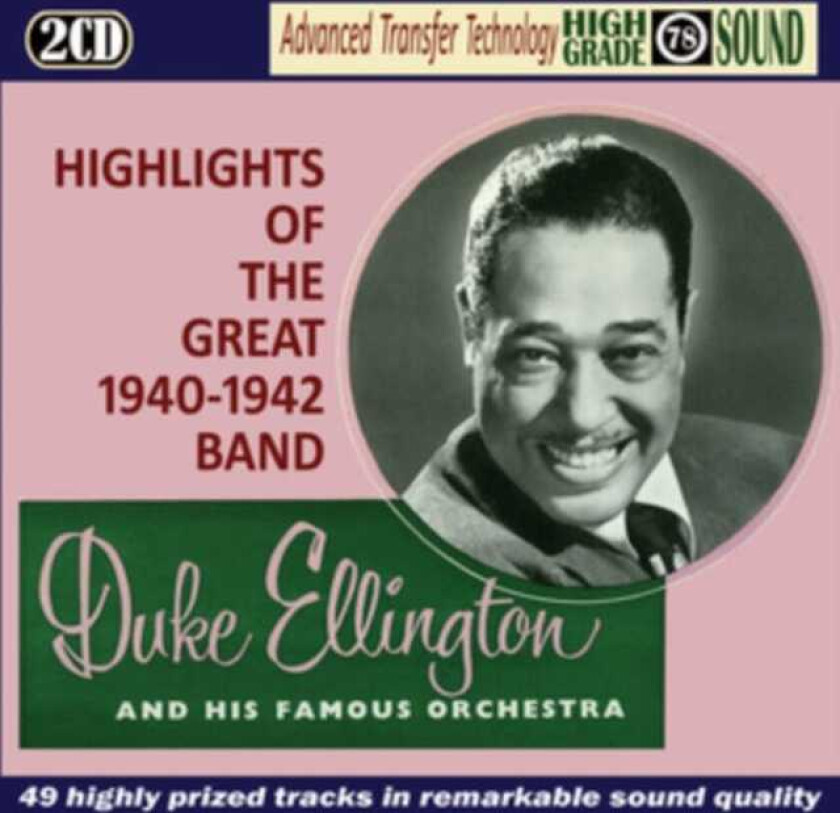 Duke Ellington Highlights Of The Great 19401942 Band CD