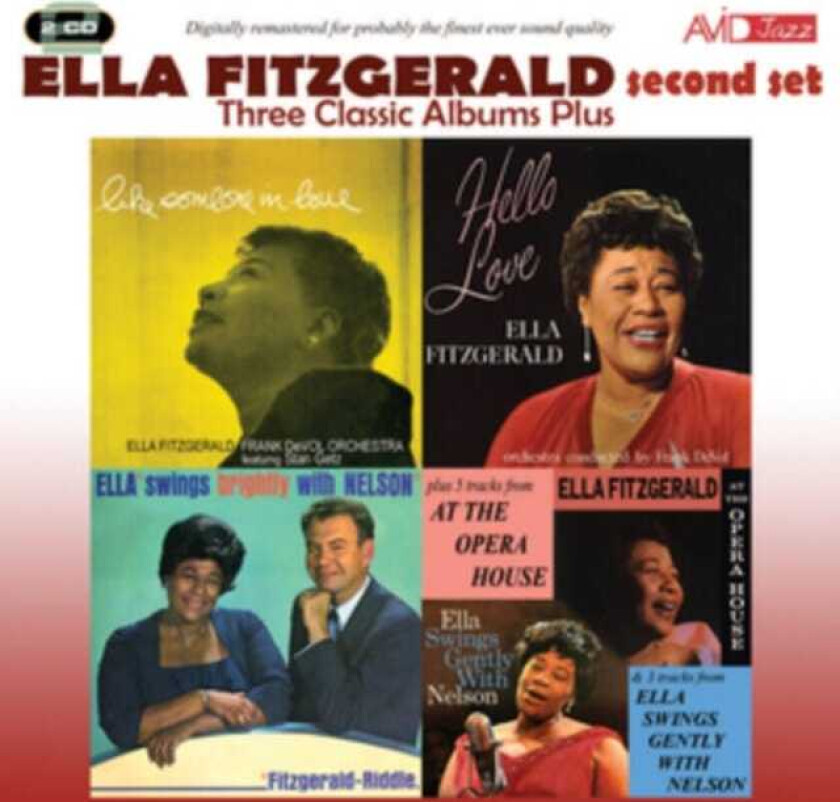 Ella Fitzgerald Three Classic Albums Plus CD