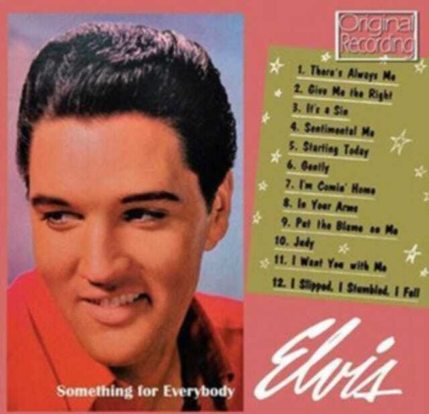 Elvis Presley  Something For Everybody  CD