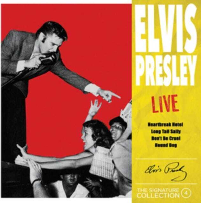 Elvis Presley  Live  CD