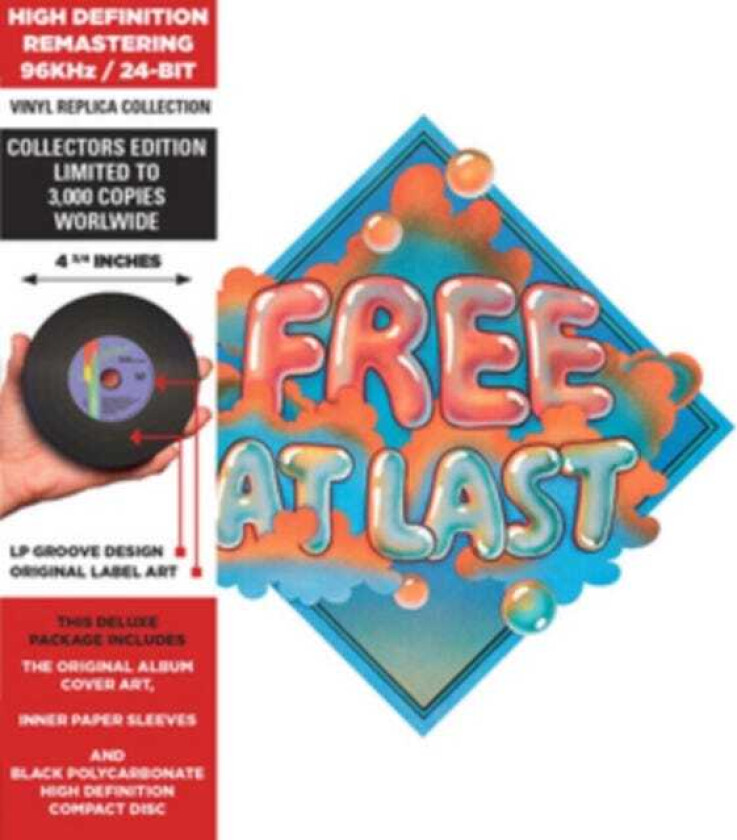 Free Free At Last CD