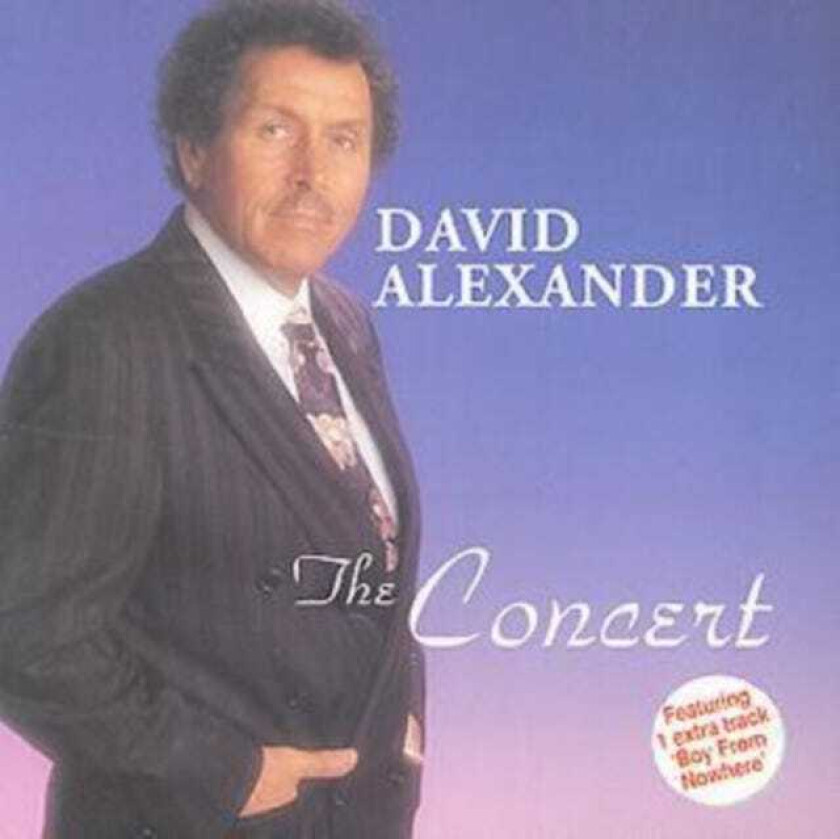 David Alexander The Concert CD
