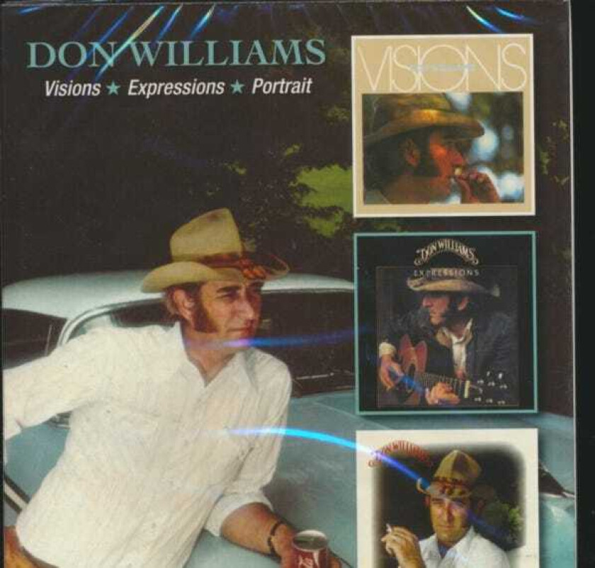 Don Williams  Visions/Expressions/Portrait  CD