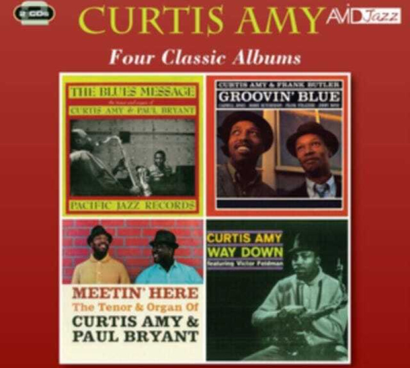 Curtis Amy Four Classic Albums CD