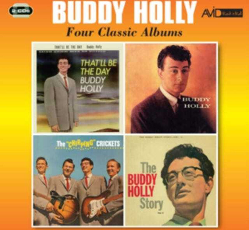 Buddy Holly  Four Classic Albums  CD