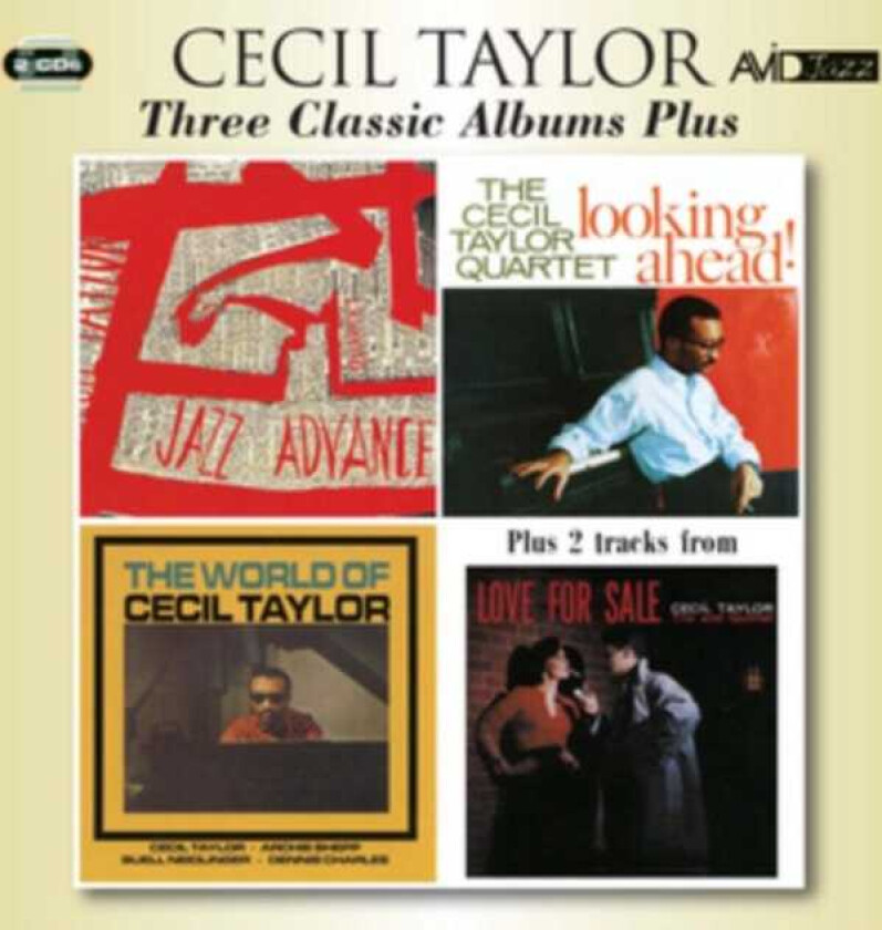 Cecil Taylor Three Classic Albums CD
