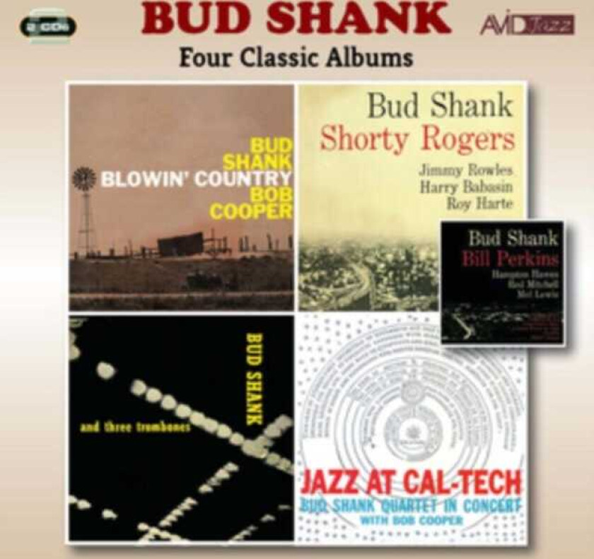 Bud Shank Four Classic Albums CD